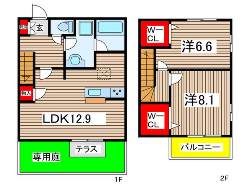 間取図 ロイヤルコントラーダ