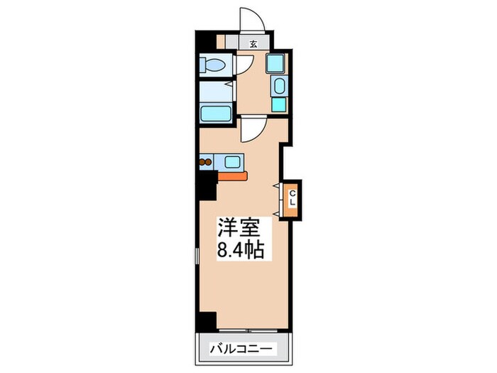 間取り図 カシェット緑橋