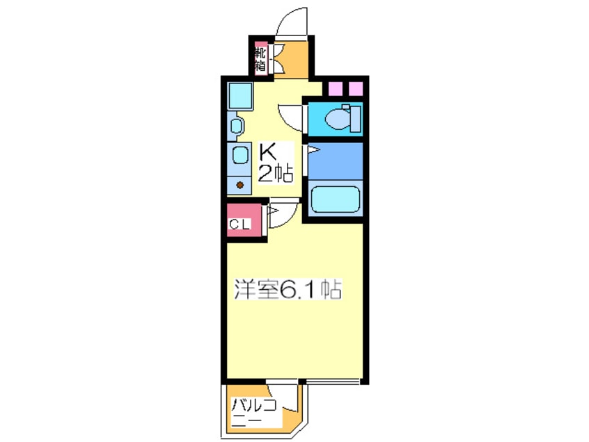 間取図 大阪PRESTIGE　ACCOMMODATION