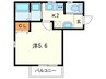 Ａ－ＥＡＳＴ須磨海浜公園 1Kの間取り
