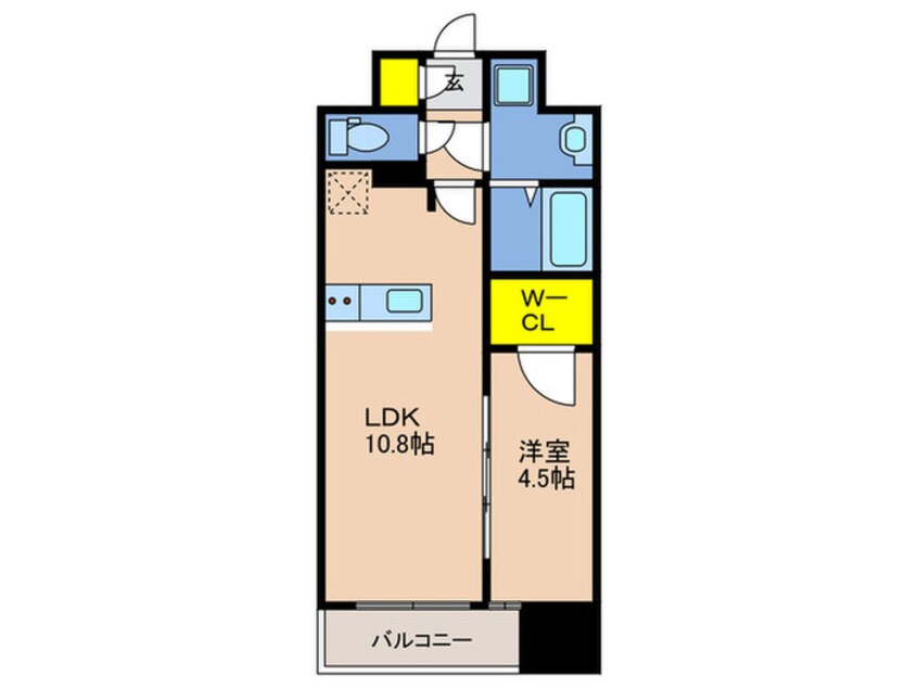 間取図 ソルテラス神戸栄町通