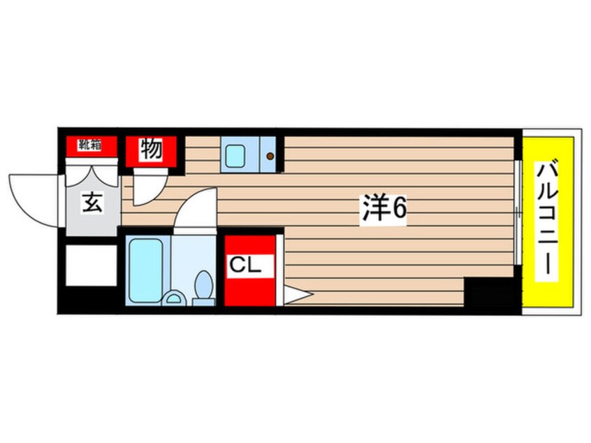 間取図 ﾒﾙﾍﾞｰﾙﾏｳﾝﾃﾝｳﾞｨﾚｯｼﾞ