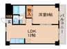 第１６洛西ハイツ瀬田 1LDKの間取り