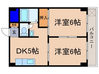 間取図 第１６洛西ハイツ瀬田