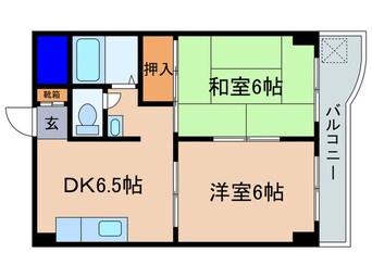 間取図 第１６洛西ハイツ瀬田