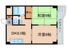 第１６洛西ハイツ瀬田 2DKの間取り
