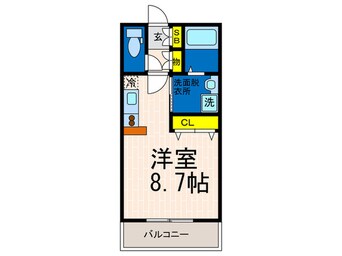 間取図 モンテマ－レ北野