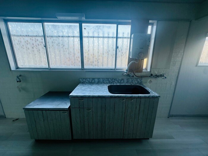 キッチン 五月ケ丘貸家