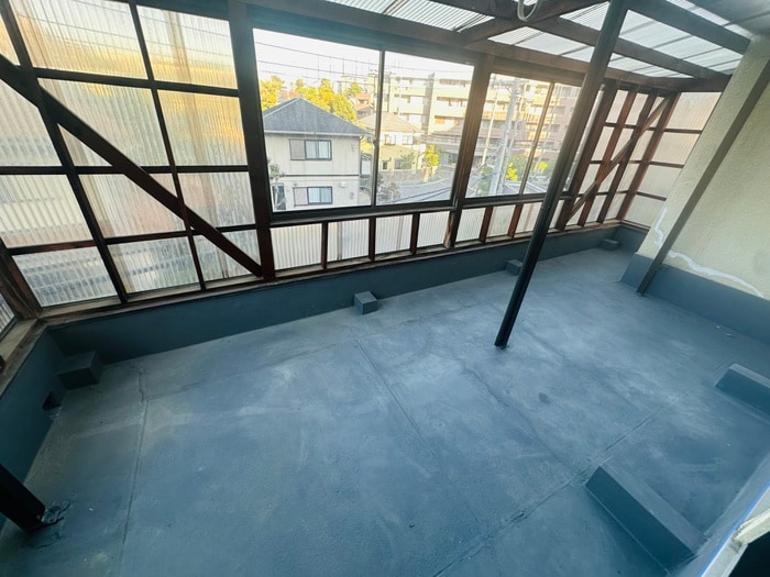 ベランダ・バルコニー 五月ケ丘貸家