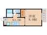 セントポ－リア醍醐 1Kの間取り