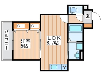 間取図 クリエオ－レ大利元町