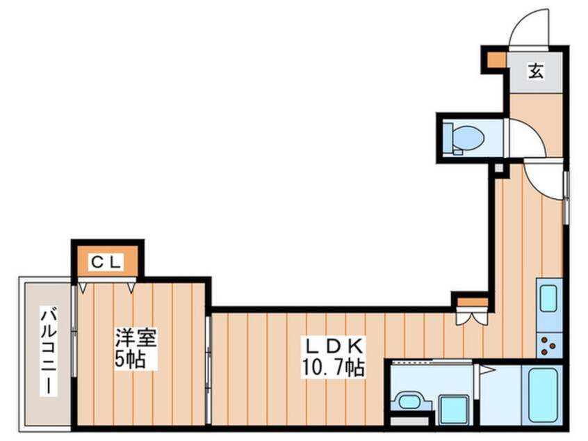 間取図 クリエオ－レ大利元町