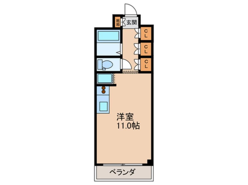 間取図 扇町第２マンション