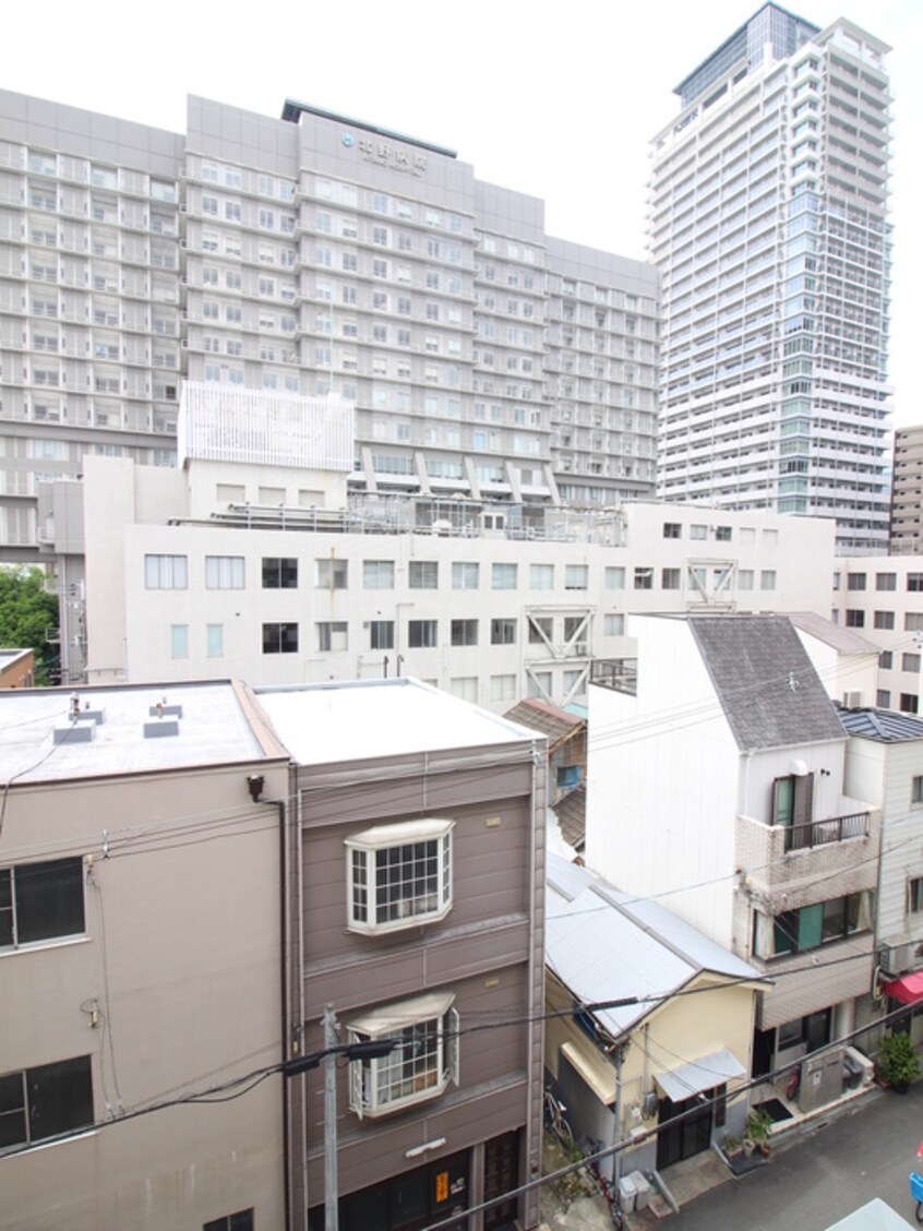 室内からの展望 扇町第２マンション
