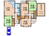 久世芝ケ原131戸建 4LDKの間取り