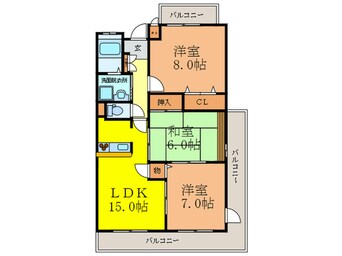 間取図 メゾン　泉