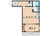 Legato六甲 1LDKの間取り