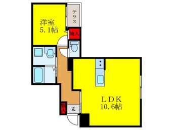 間取図 コスタペルラ・Ｓ