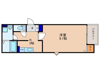 間取図 仮）ラフィーネ千林