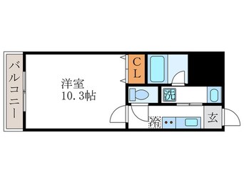 間取図 シャルレ10番館