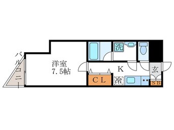 間取図 シャルレ10番館