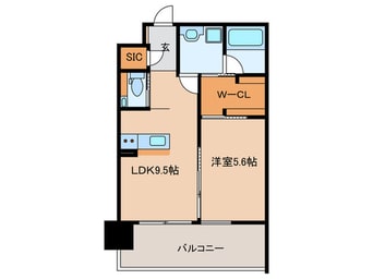 間取図 ベネチア天満橋