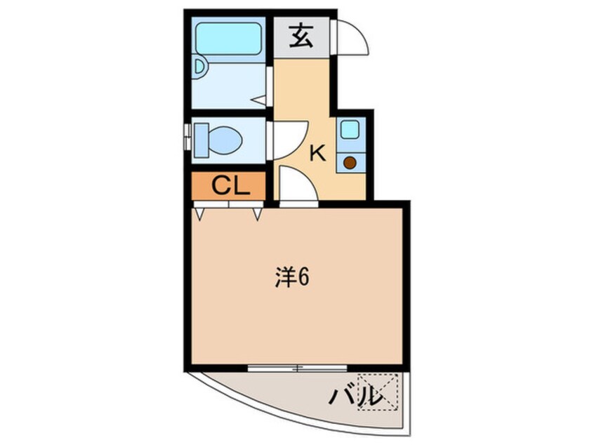 間取図 シャルマンフジ須磨壱番館