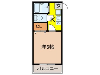 間取図 シャルマンフジ須磨壱番館