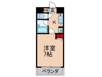 間取図 リセスコ－トⅠ