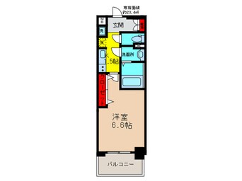 間取図 Airport Front ASD