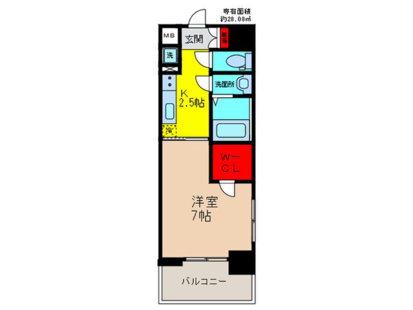 間取図 Airport Front ASD