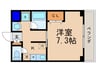 セレーノ大宮 1Kの間取り