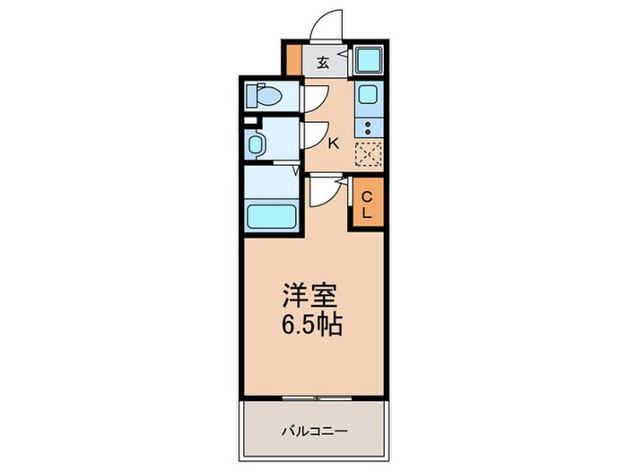 間取り図 ｴｽﾘｰﾄﾞﾚｼﾞﾃﾞﾝｽ本町ﾊﾟｰｸﾌﾛﾝﾄ
