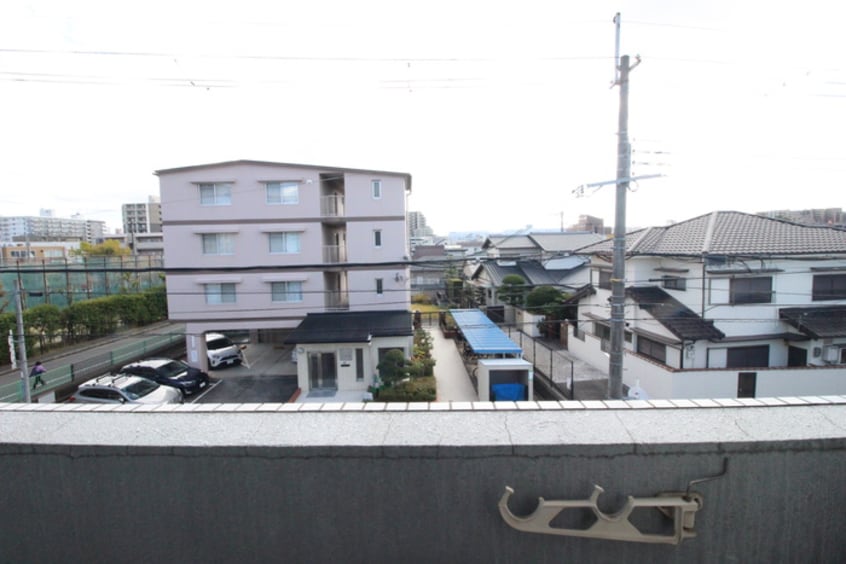 室内からの展望 プラザハイツ見付山