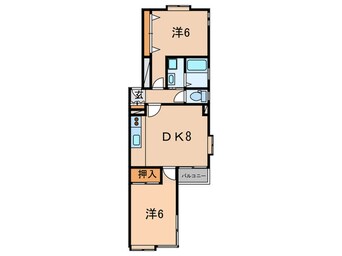 間取図 グレ－スヒル甲子園