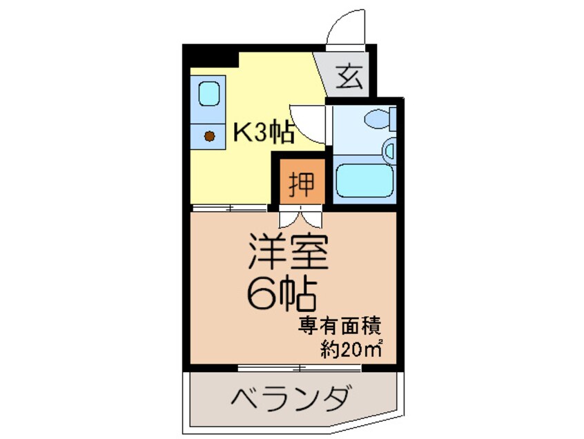 間取図 スミエール２１