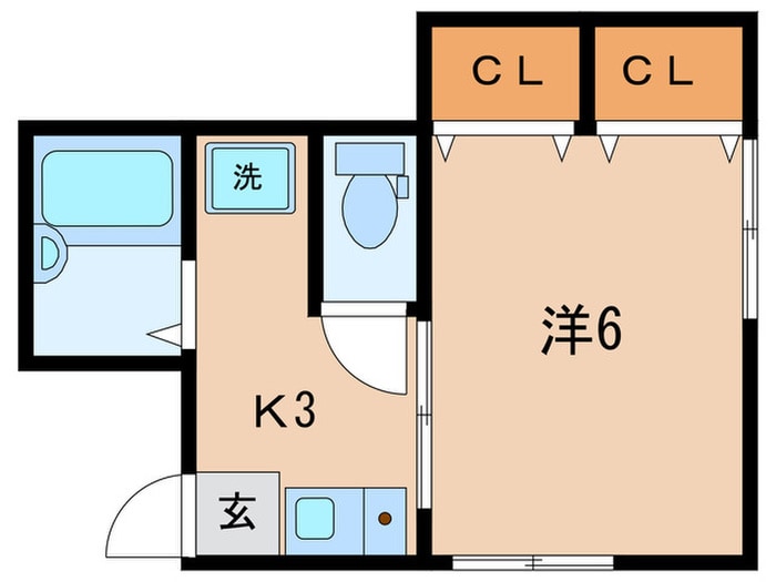 間取り図 ツル菅原ハイツ