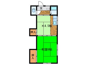 間取図 小畑荘