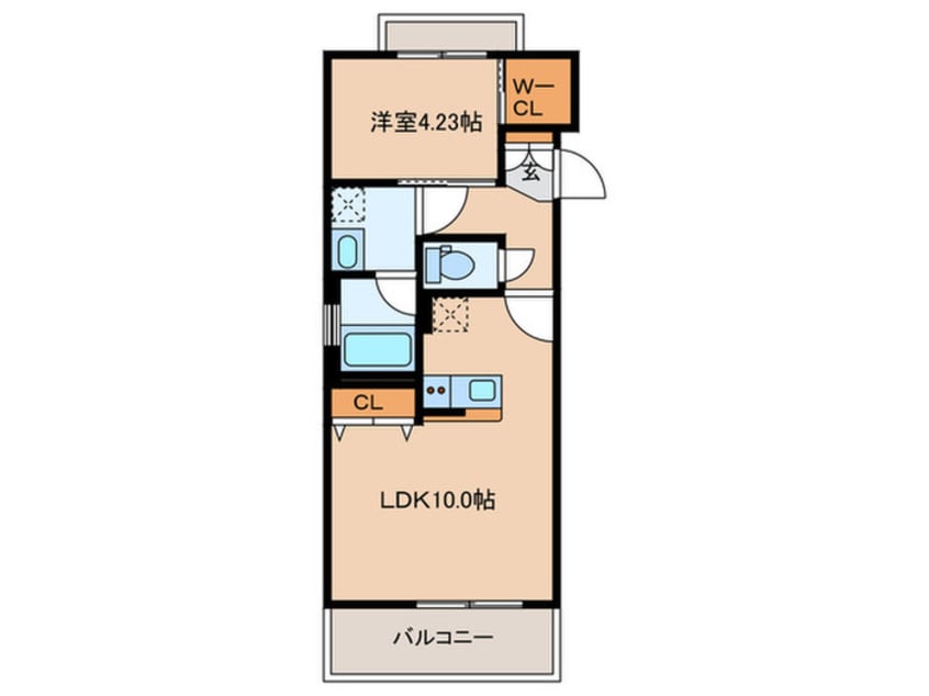 間取図 仮）ウェルスクエア都島中通