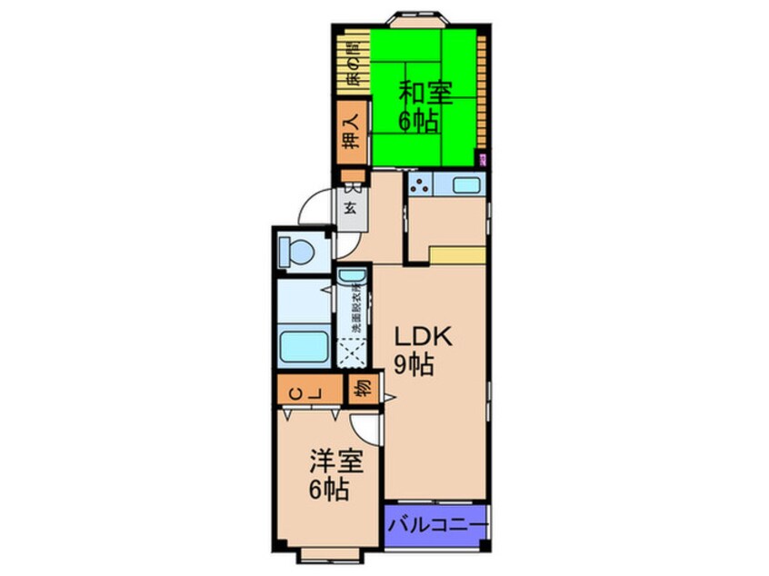 間取図 メゾン・ユタカ