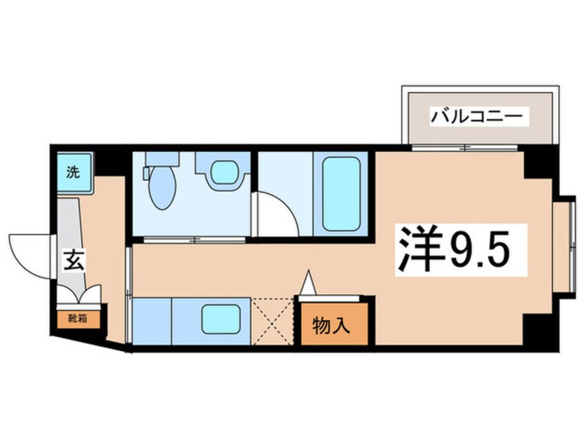 間取図 ラ･ファミリア山坂