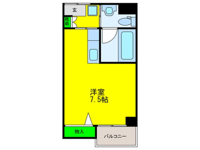 間取図 ラ･ファミリア山坂