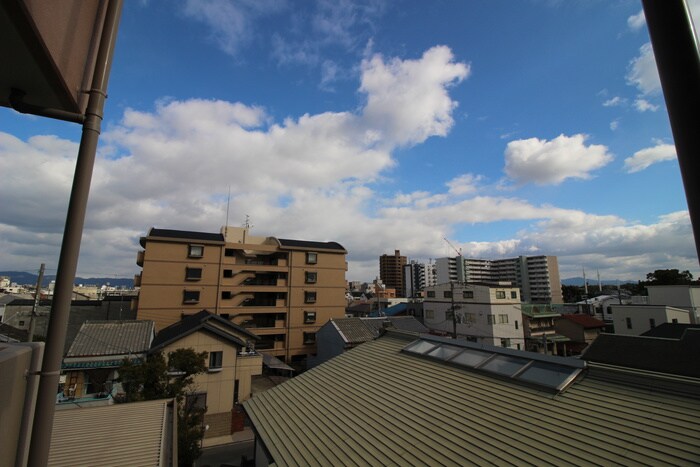 室内からの展望 ラ･ファミリア山坂