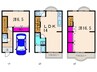 高槻清水団地 2LDKの間取り
