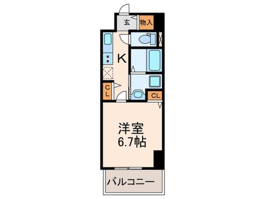 間取図 サニーレジデンス高槻