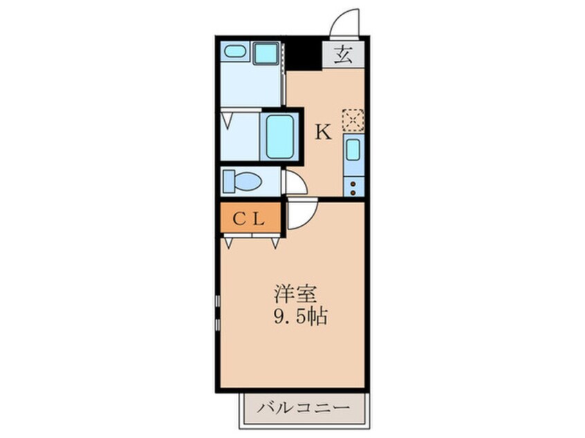 間取図 フジパレス尼崎東難波Ⅰ番館