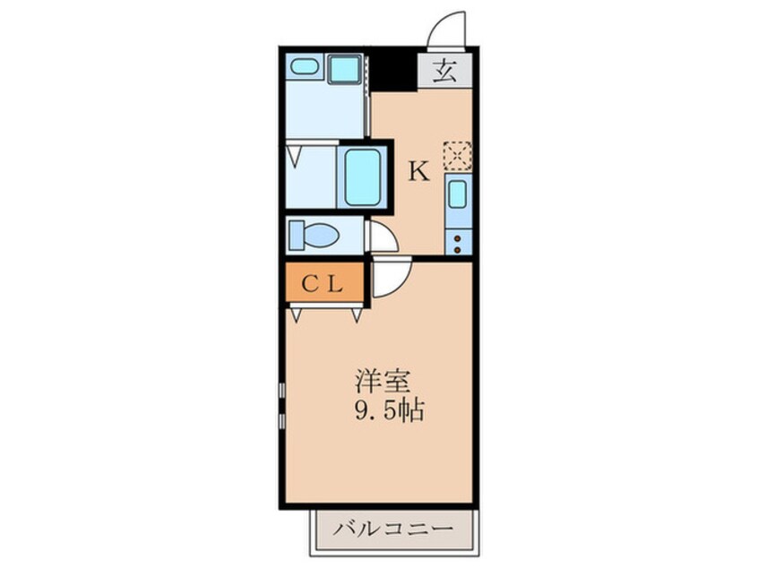 間取図 フジパレス尼崎東難波Ⅰ番館