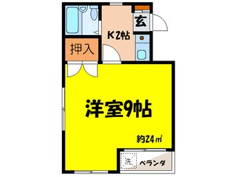 間取図 チェリ－ブロッサム