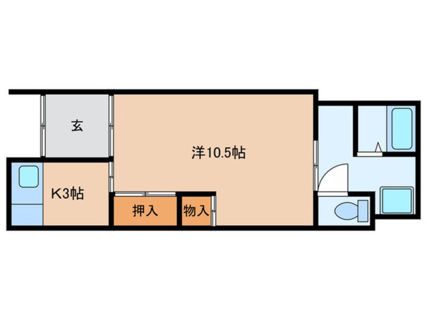 間取図 松原市岡5丁目戸建て