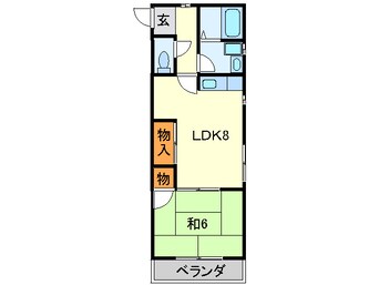 間取図 メゾン小百合園